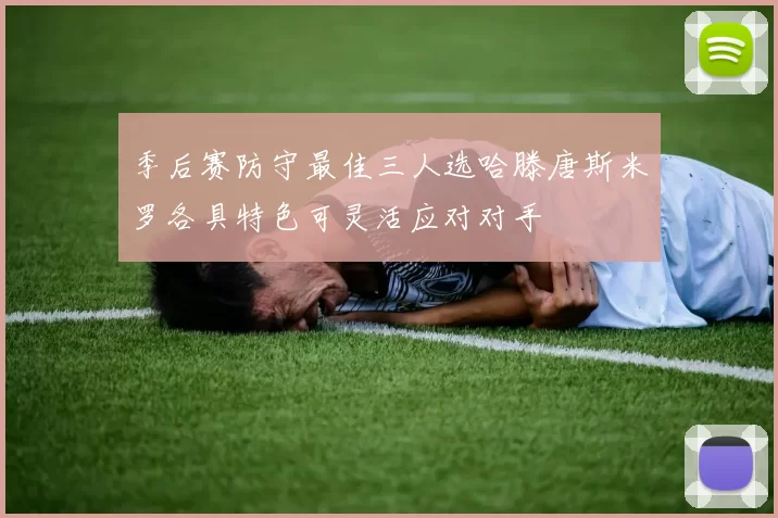 季后赛防守最佳三人选哈滕唐斯米罗各具特色可灵活应对对手